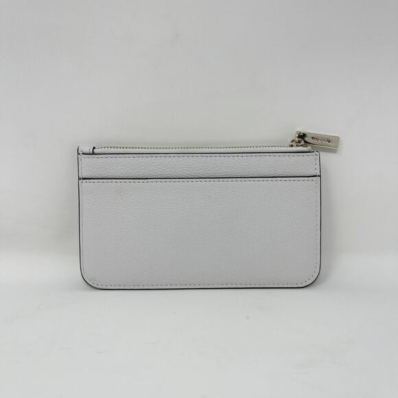 Kate Spade All Love Zippered Coin Pouch‎ POUCH ONLY White Leather Multi KB561 - Picture 2 of 9